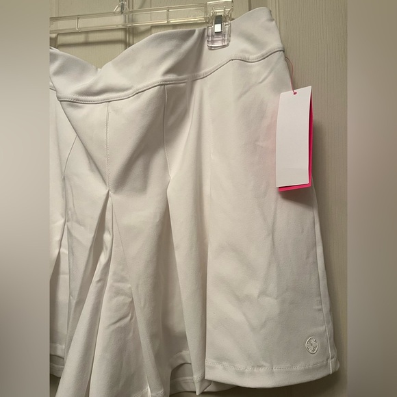 Lilly Pulitzer NWT UPF 50+ Luxletic 5" Frazer Short -‎ Resort White Size 16 - Picture 7 of 12